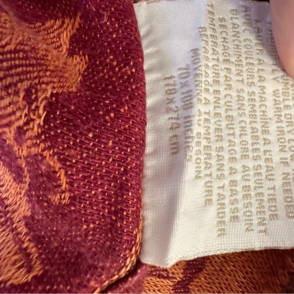 Williams Sonoma 70” by 108” Thanksgiving Linen Tablecloth - Picture 15 of 15